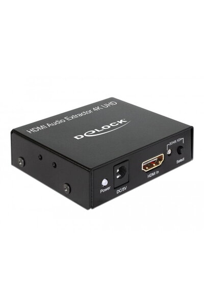 DELOCK HDMI Audio Extractor Adapter 4K 30 Hz