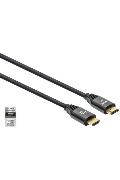 MANHATTAN Cablu HDMI 8K@60Hz cu Ethernet St./St. 3m