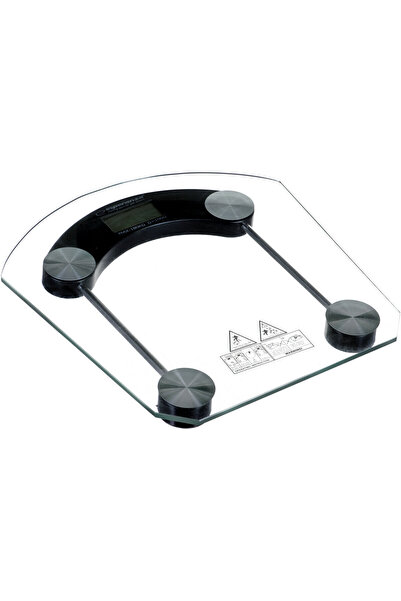 ESPERANZA Cântar electronic dreptunghiular negru EBS008K
