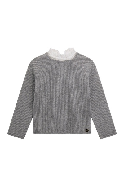 Guess Ls Sweater with Lace