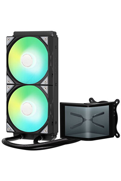 TRYX Cooler PANORAMA SE ARGB 240, Ecran 3D-AMOLED - 240mm, Negru