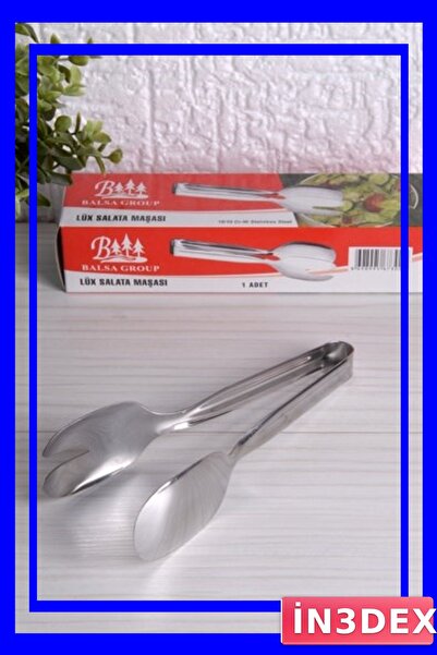 İN3DEX Salad Serving Tongs Practical Kitchen Tool