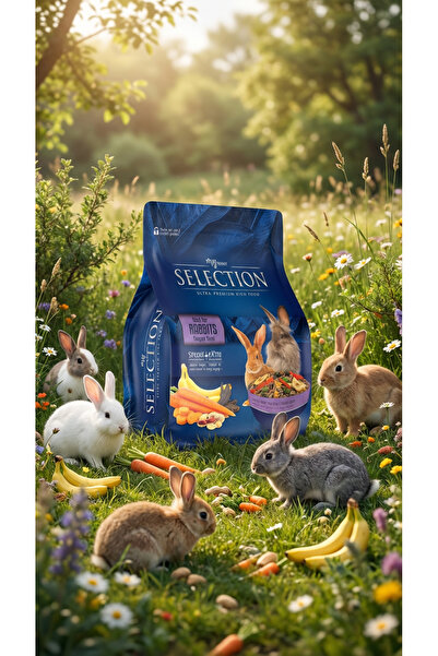 My Gusto Health Selection Kuru Sebze Ve Meyve Takviyeli Tavşan Yemi 1kg