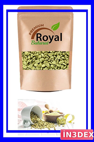 İN3DEX Organic Green Coffee Beans 250 Grams
