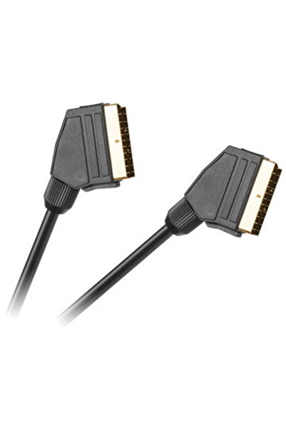 Lechpol SCART-SCART 3M 21PINI, NEGRU HQ