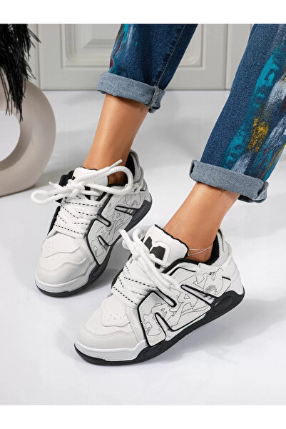 Zaira Women's white sneakers made of eco- Leather Miriam #18498 - 39