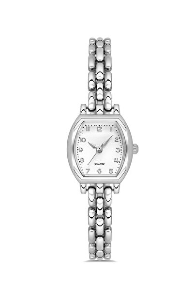 Ticarto Women's Minimal Silver Color Wrist Watch Tctsn001801S0474