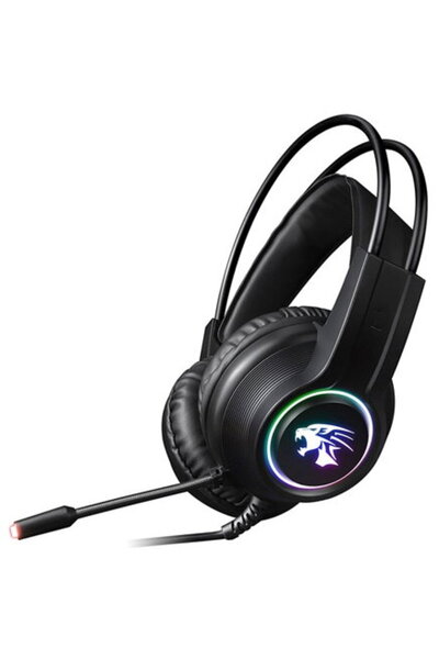 Varr Căști stereo Hi-Fi cu microfon RGB pentru gaming VH8030