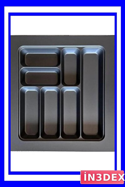 İN3DEX Modular Spoon Holder Anthracite Color 47X49 cm