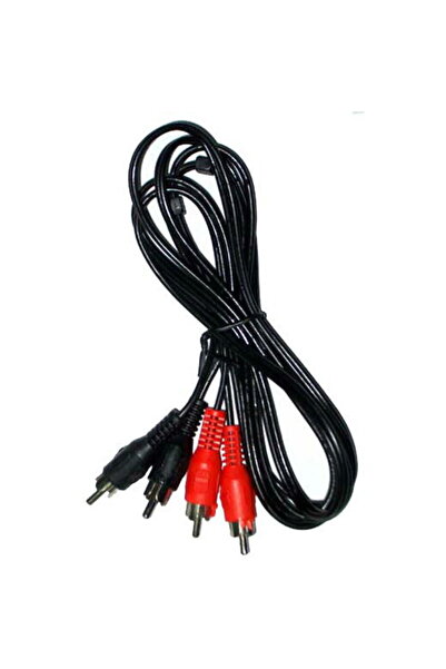 Lechpol КАБЕЛ 2XRCA МЪЖКИ - 2XRCA МЪЖКИ 1.8 М