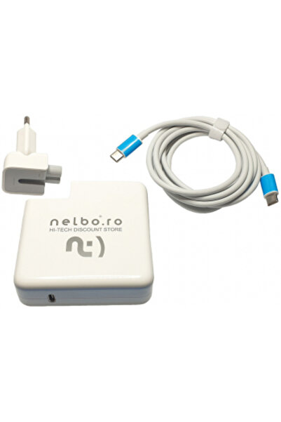 nelbo Incarcator laptop compatibil Apple Mackbook Pro 13 Retina cu Touch Bar ...