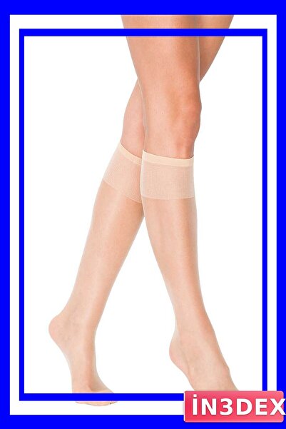 İN3DEX Thin Matte Trouser Socks Light Skin Color