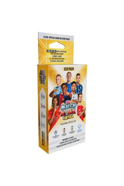 Topps ماتش أتاكس إكسترا 2024/25 - عبوة ميجا إيكو