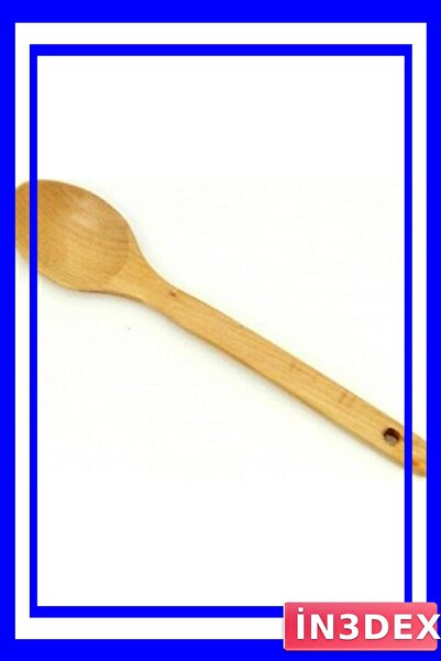 İN3DEX Natural Wooden Spoon for Kitchen Use