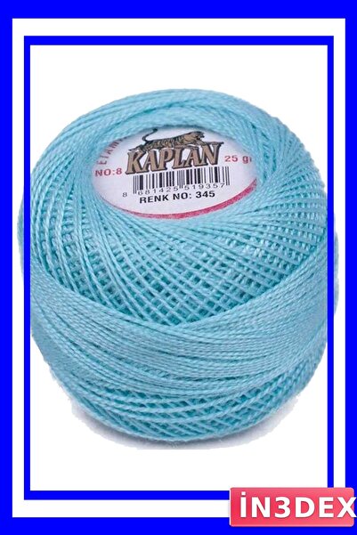 İN3DEX خيط إيتامين وكانافيس للتطريز رقم 8