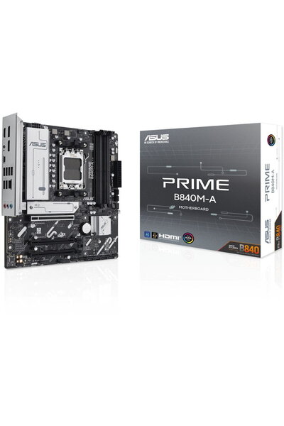 ASUS PRIME B840M-A-CSM Placă de bază AMD B840 Socket AM5 micro ATX