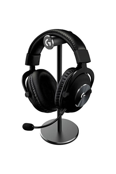 logitech Ακουστικά Gaming G PRO X με βάση σε μαύρο χρώμα