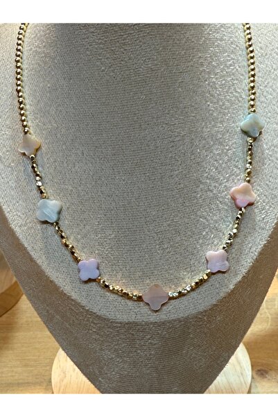 designbyisil Özel tasarım taşlı Çelik kolye