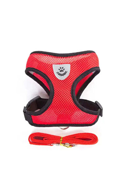 Petora Ham reglabil cu lesă pentru câini, roșu, HC1024 - S