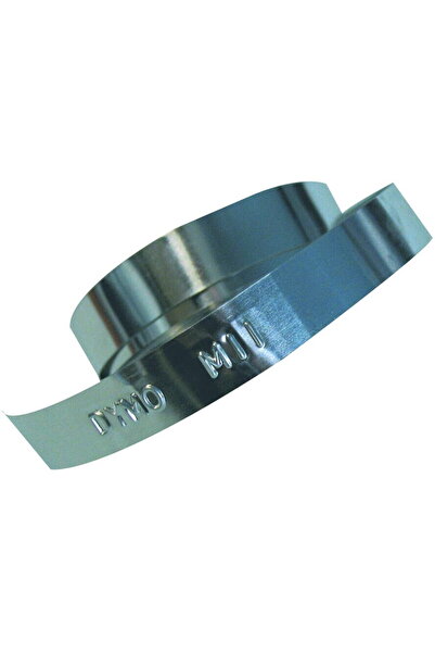 Dymo Bandă de embossare Rhino, oțel, neadezivă, 12 mm x 6,40 m