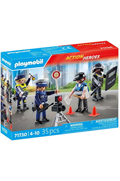 Playmobil Σετ Αστυνομικών Φιγούρων Action Heroes 71730