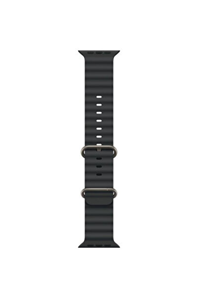 Apple Curea ceas 49 mm - Curea Black Ocean, Finisaj titan