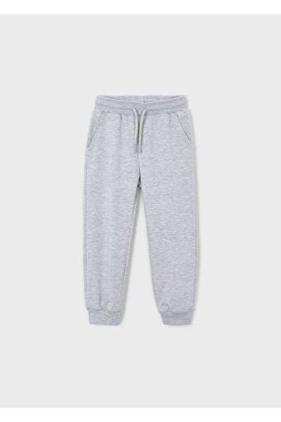 MAYORAL Boy's Basic Sweatpants with Elastic Cuffs, Gray