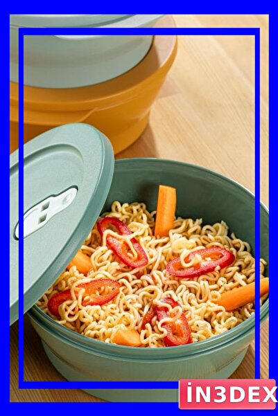 İN3DEX حاوية تخزين طعام متوافقة مع الميكروويف بغطاء واحد