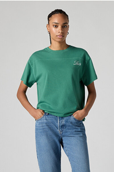 Levi's Vintage Sport Script Pine Green Women's T-Shirt