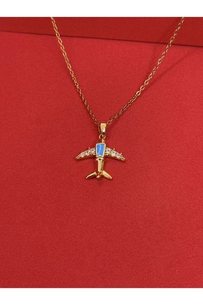 Melisa Takı & Aksesuar Minimal Airplane Necklace