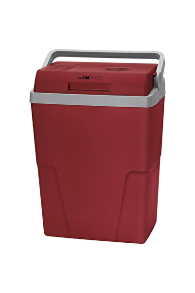 CLATRONIC Ladă frigorifică KB 3713 N Roșu-Gri 12 și 230 Volți