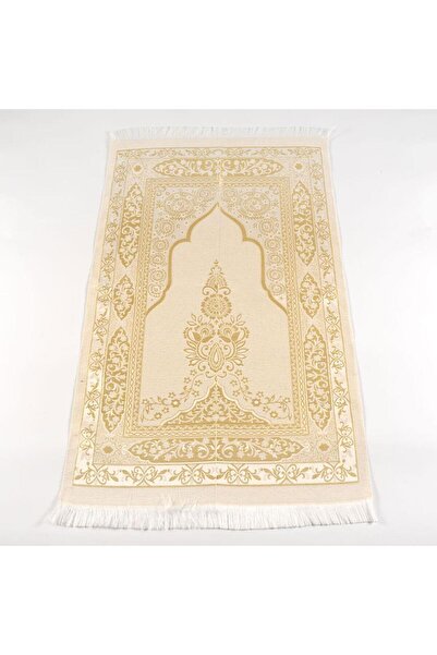 Hayrat Neşriyat Cotton Taffeta Prayer Rug (Gold)
