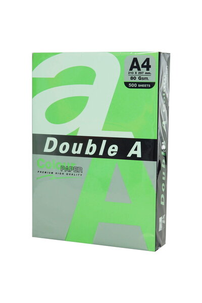 DOUBLE A Hârtie color pentru copiator A4, 75 g/m², 100 coli/partea superioară...