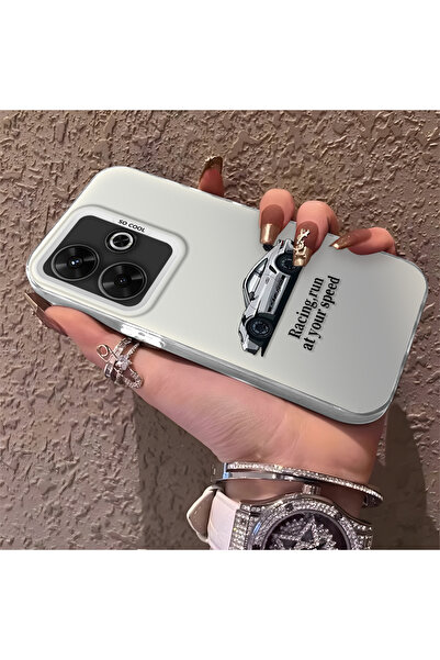 Hontinga حافظة هاتف Poco M6 4G متوافقة مع السيليكون ذات الحواف الصلبة ومضادة ...