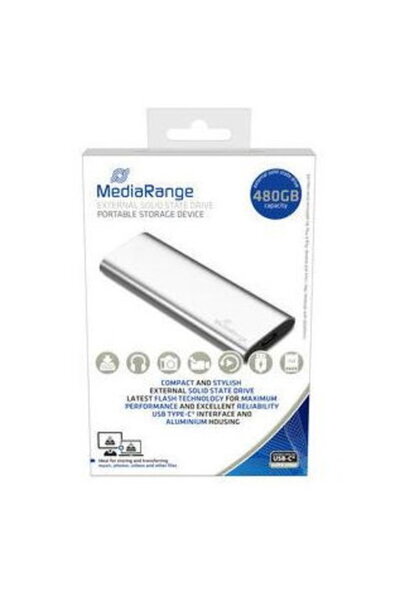 MediaRange Външен SSD 480GB USB Type-C MR1102