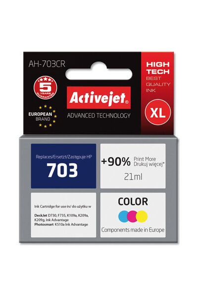 ActiveJet Съвместима касета за Hewlett Packard № 703 CD 888 AE