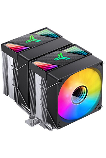 jonsbo Cooler CR-1400 DV2, ARGB - 2 x 92mm, Negru