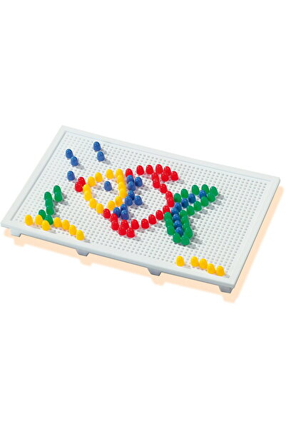 SES Creative Creative Toy Mosaic - Mosaic Toy Board with Colored Pins