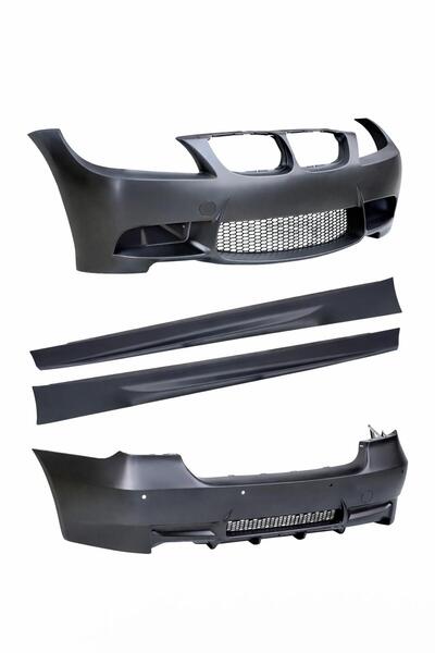 Monlion BMW E90 LCI M3 Body Kit 2009-2012 | Komple Tampon Seti | Ön + Arka + ...