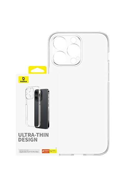 Baseus Carcasă de pentru iPhone 15 ProMax OS-Lucent Series (transparent)