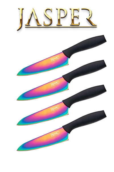 JASPER Rooc St-03 4 Pieces Titanium Chef Knife Chef Knife