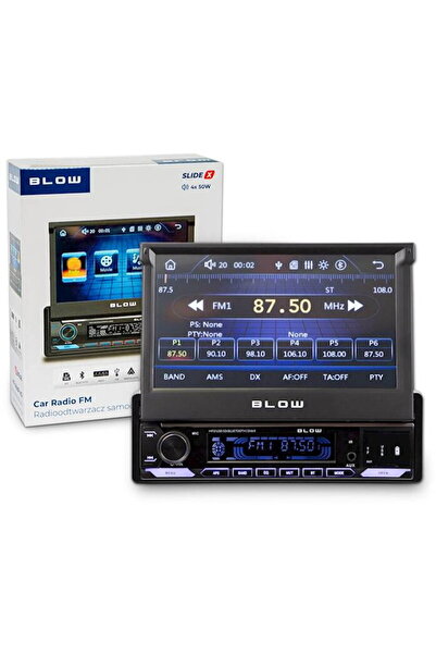 Blow Radio auto SlideX cu RDS/MP3/USB/micro SD/BLUETO