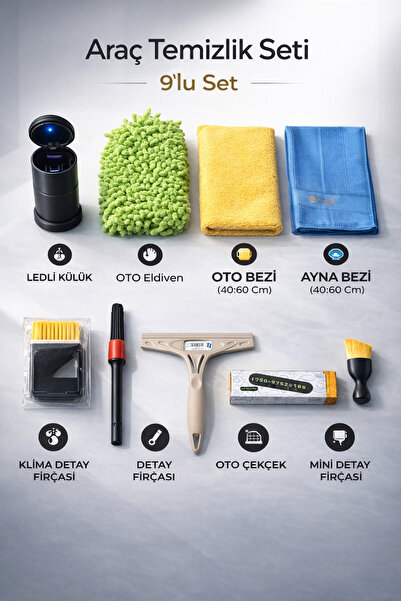 Single 9'LU OTO BAKIM SETİ PREMİUM KALİTE