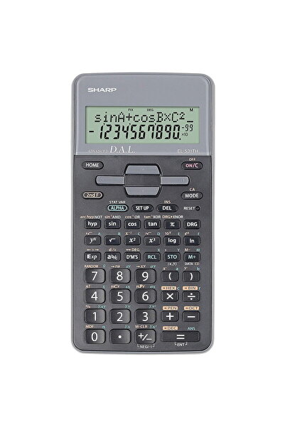 Sharp Calculator științific, 10 cifre, 273 funcții, alimentare dublă, EL-531T...