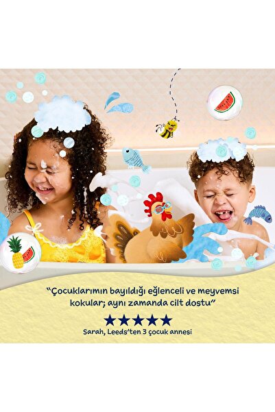 Genel Markalar Karpuz ve Ananas Özlü Çocuk Saç ve Vücut Şampuanı 250 ml