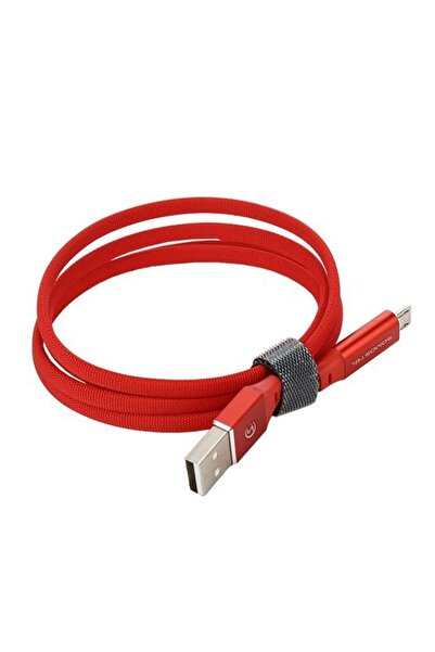 Somostel Încărcător rapid USB TYPE-C 2.0A ROȘU 2400mAh QC 3.0 1M