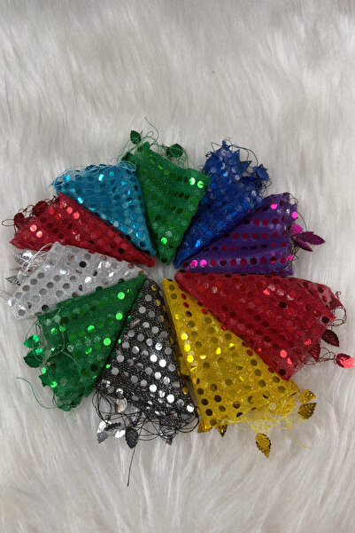 AZREN STORE Karışık Renkli Halay Mendili,Nedime,Gelin Mendili, Hediyelik, Dağ...