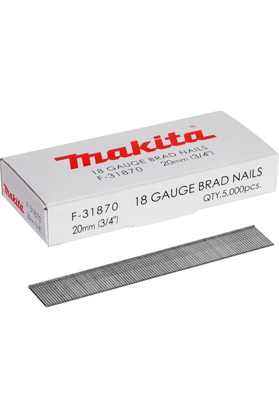 Makita Пирони Gauge Brad 1.2x20mm F-31870 5000 бр.
