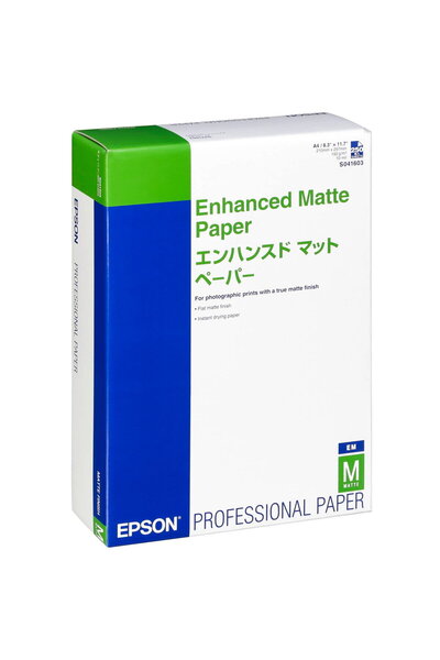 EPSON Hârtie mată îmbunătățită A4, 250 de coli, 192 g S 041718