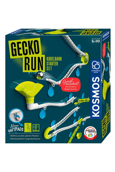 Kosmos Gecko Run - starter set, marble run